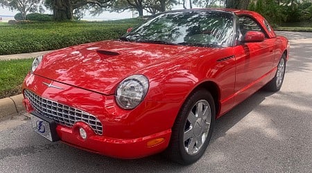 One-Family-Owned 2002 Ford Thunderbird