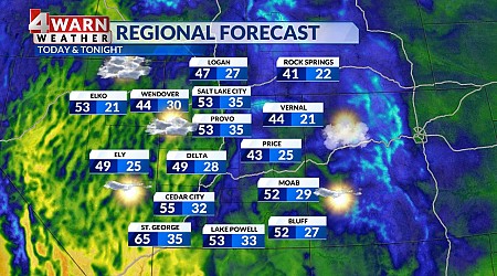 Seasonal temperatures through end of week, more showers into weekend