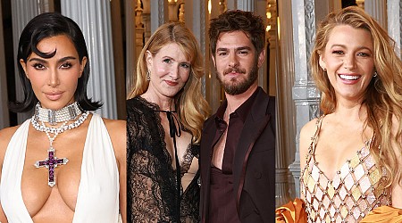 Kim Kardashian, Laura Dern, Andrew Garfield, Blake Lively & 70+ Celebs Attend LACMA Art+Film Gala