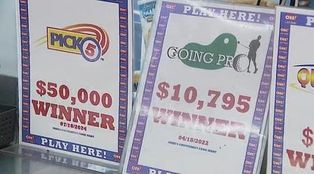 How much money in Ohio lottery winnings is unclaimed.