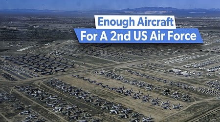 Are There More Aircraft In The Arizona Boneyard Than The US Air Force?