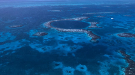 Grande Buraco Azul: mergulhadores encontram “cemitério” no fundo do mar