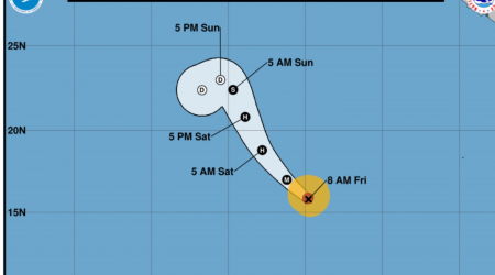 Hurricane Kristy Warning Issued Over 'Life-Threatening' Conditions