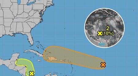 Hurricane Center Tracking Possible New Cyclone in Caribbean