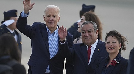 Biden arrives in Peru for international summit and meeting with Xi as world leaders brace for Trump