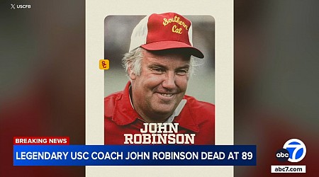 John Robinson, legendary coach of USC football, Los Angeles Rams, dies at 89