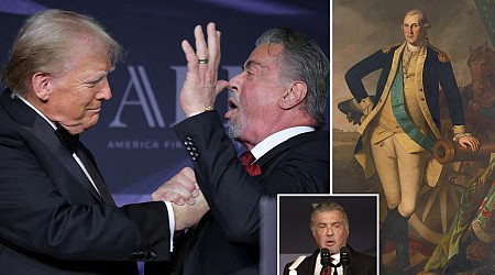 Sylvester Stallone called Trump 'second George Washington' at Mar-a-Lago gala