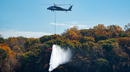 Autonomous Black Hawks Are Fighting Forest Fires Now