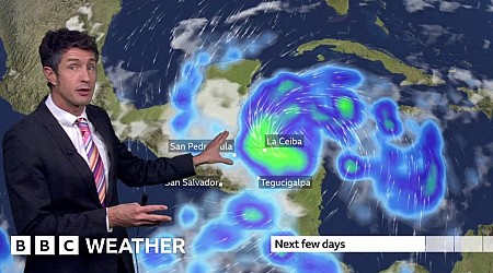 Tropical storm expected to bring one metre of rain to Honduras