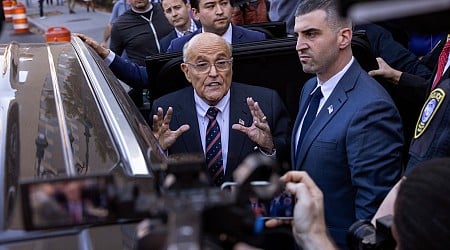 Rudy Giuliani has turned over his luxury watches in defamation case, rep says