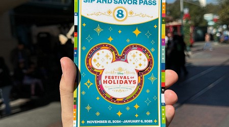 FIRST LOOK at 2024 Disney Festival of Holidays Sip and Savor Pass