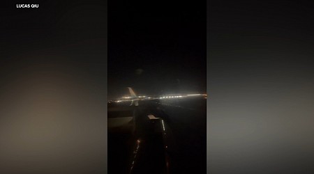 Alaska Airlines jet lands safely at LAX after losing tire on takeoff from D.C.