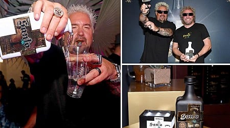 24K bottles of Santo Tequila, brand of Hagar and Fieri, hijacked