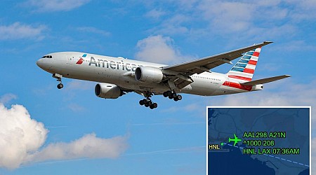 American Airlines plane avoids crashing into Hawaii mountain range