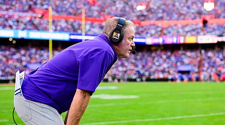 WATCH: LSU's Brian Kelly seen yelling, being yelled at in separate player confrontations during Florida game