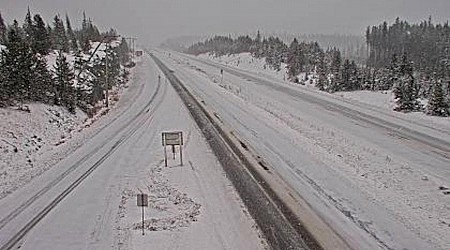 Okanagan Highways expecting 10-15 cm of snow: Environment Canada