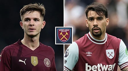 West Ham plotting Man City raid of 'next David Silva' as Prem giants prompt fear of losing top star