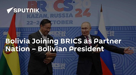 Bolivia Joining BRICS as Partner Nation – Bolivian President