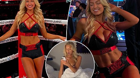 Ring girl Sydney Thomas speaks out on fame after Jake Paul-Mike Tyson fight