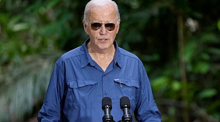 Biden visits Amazon, vowing help to fight climate change