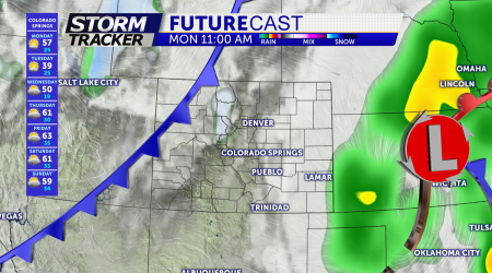 Cooler Temperatures/Snow for Higher Elevations