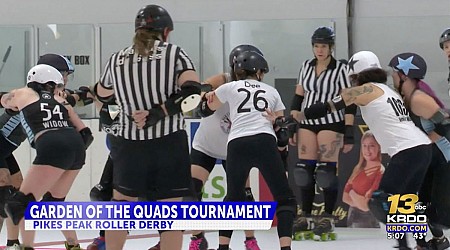 Roller derby squads from far and wide roll into Colorado Springs for 'Garden of the Quads'