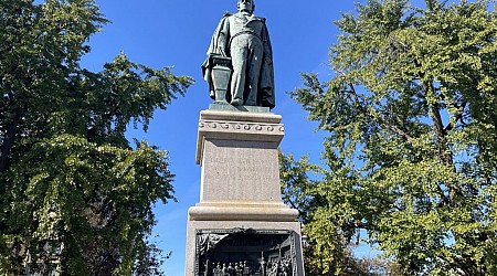 Appreciating the Daniel Webster Memorial off Scott Circle