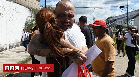 Las autoridades de Venezuela excarcelan a decenas de opositores detenidos tras las elecciones, según grupos activistas