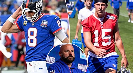 Giants exile Daniel Jones to third-string as Tommy DeVito takes over