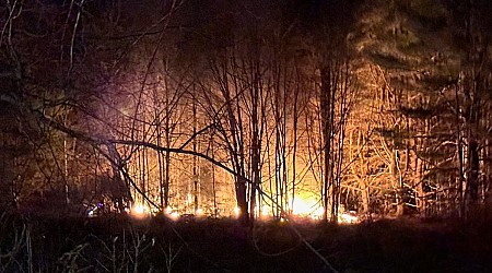 Concord Firefighters Battle Homeless Camp Fire On Old Loudon Road