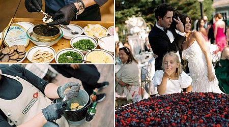 Savor your wedding reception with these yummy food trends