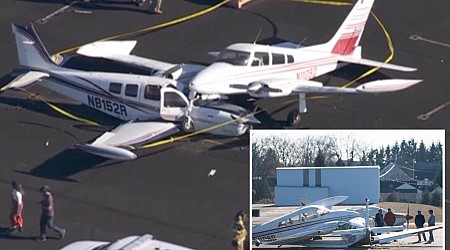 Officials say 2 taken to hospitals after small plane accident at Pennsylvania airport