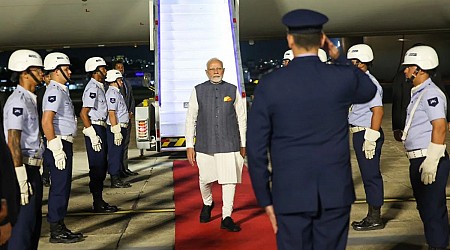 PM Modi Arrives In Brazil To Attend G20 Summit After Nigeria Visit