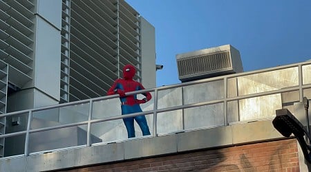 VIDEO: Spider-Man Stuntronic Show at Disney California Adventure Now Performs Without Human Union Acrobats