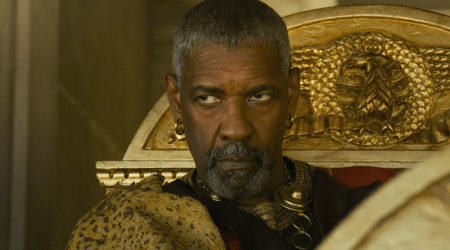 Denzel Washington's 'Gladiator 2' Gay Kiss 'Didn't Happen,' Says Ridley Scott