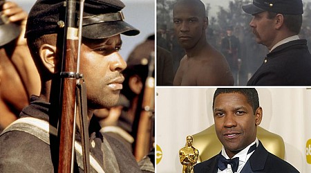 Denzel Washington said actor who whipped him in ‘Glory’ 'didn’t want to hit me'