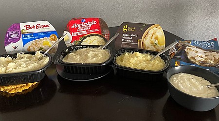 I tried 4 brands of premade mashed potatoes from the store, and there are only 2 I'd actually serve