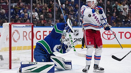 Zibanejad puts up 2 points as New York Rangers edge Canucks 4-3