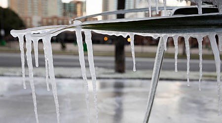 What were the 5 coldest days in North Texas?