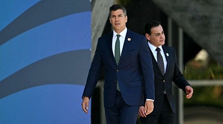 Santiago Peña, presidente de Paraguay, recibió el alta y se encuentra estable de salud tras ingresar en hospital en la cumbre del G20