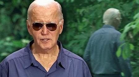 Biden’s Amazonian press conference exit has people afraid he’ll never be seen from again