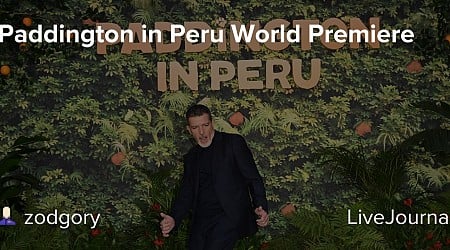 Paddington in Peru World Premiere