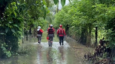 Alerta roja en el Pacífico de Costa Rica por fuertes lluvias