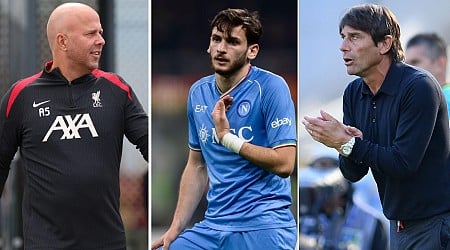 Khvicha Kvaratskhelia handed contract 'ultimatum' by Antonio Conte, as Euro giants queue up