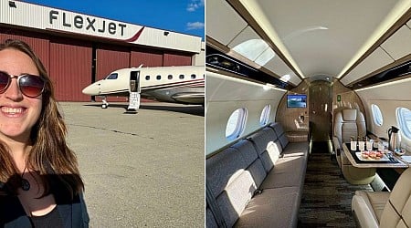 See inside a $23 million private jet that Fortune 500 companies or wealthy travelers can split to fly cheaper