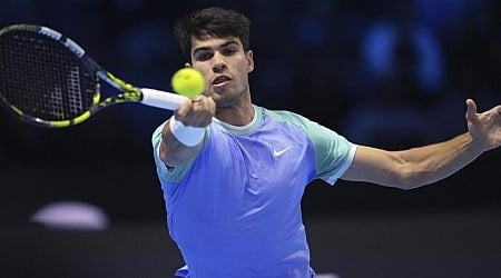 Horario y TV del Alcaraz - Rublev de las ATP Finals 2024