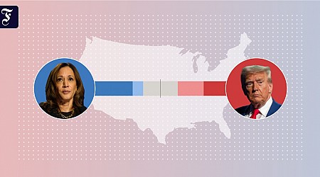 Ergebnisse der Wahl in Amerika