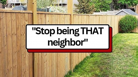 Resident refuses to stain neighbor's new fence after accidentally removing the old one and replacing it for free, leading to a dispute: ‘He's trying to take me for a ride’