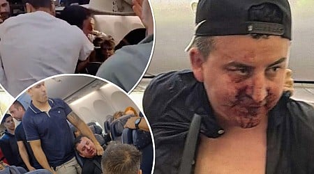 Passenger beat up after opening plane’s emergency door during flight: ‘He almost lost consciousness’