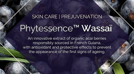 Proactive Superfruit Skincare - Croda Beauty's Phytessence Wassai Supports "Prejuvenation" (TrendHunter.com)